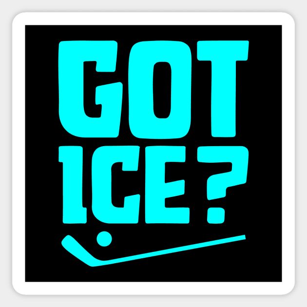 Got Ice? Sticker by colorsplash